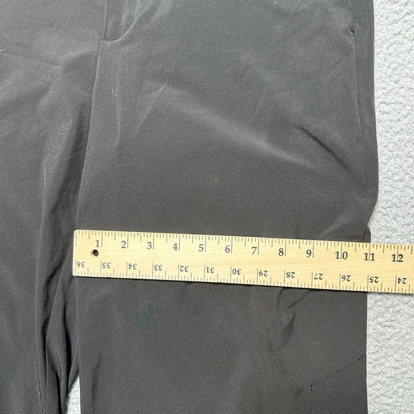 Fabletics Women's Wide Leg Crop Black Lightweight Pants Size 12 - Picture 5 of 9